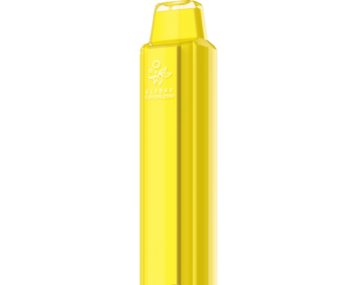 Купить Электронная сигарета Эльф Бар 2500 затяжек Банан (Elf Bar Crystal 2500 Banana) по оптовой цене