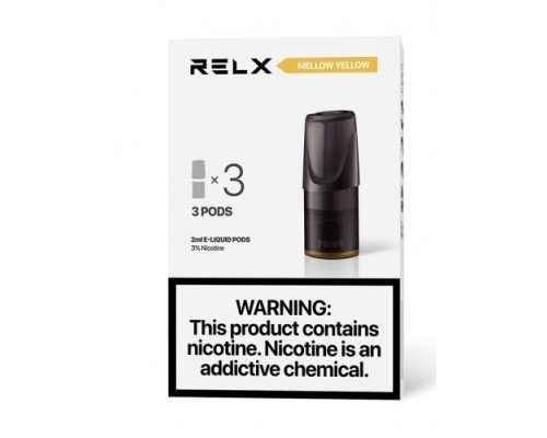 Купить Картриджи RELX Pod Mellow Yellow (Банан) (Старый) по оптовой цене